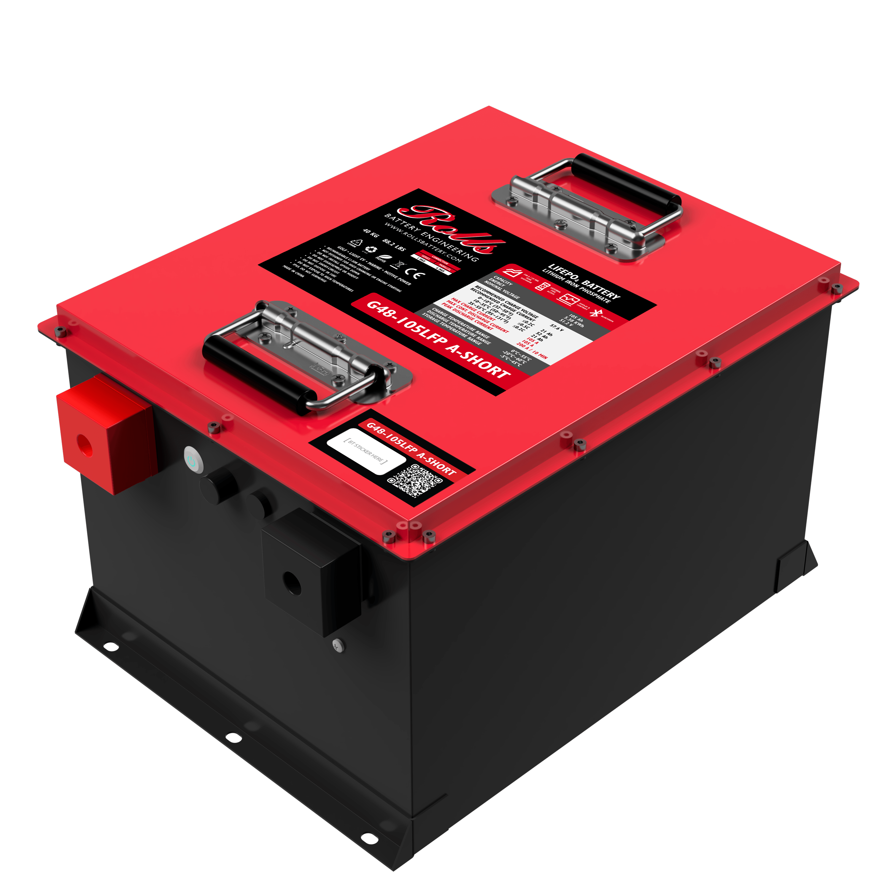 R48-105EV-LFP-A , 48V 105Ah